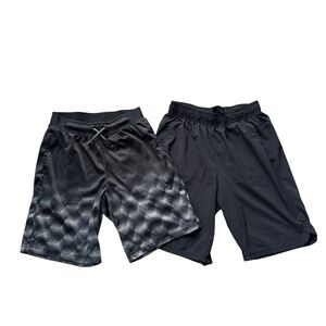 Lot Of 2 All In Motion Athletic Shorts Boys‎ 8-10